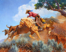 American Cowboy - Red, White, and Blue Clear Through