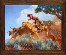 American Cowboy - Red, White, and Blue Clear Through