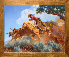 American Cowboy - Red, White, and Blue Clear Through