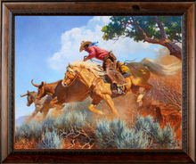 American Cowboy - Red, White, and Blue Clear Through