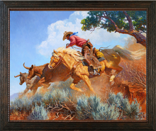 American Cowboy - Red, White, and Blue Clear Through