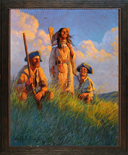 Sacagawea - Her First Glimpse Of The Beaverhead