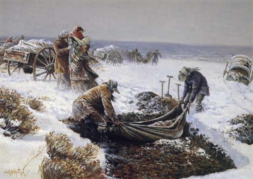 Martin Handcart Burial – Clark Kelley Price