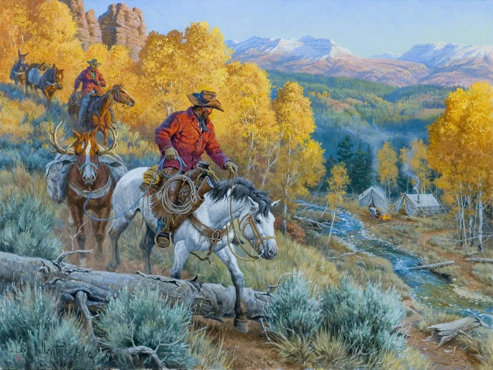 素敵な 5x7's Western – Price Kelley Clark 絵画