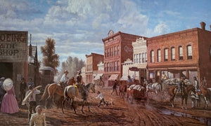"First Wyoming Bank - Evanston" 15x24 Print (Collector's Item)