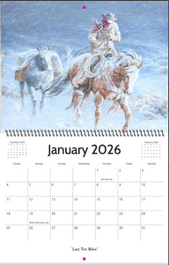 2026 Western Calendar - Long Live the West (PRE-ORDER)