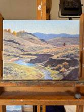 Rider From the Blue Hills 11x14