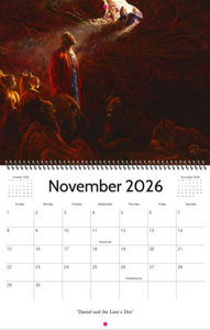 2026 Religious Calendar - Firm in the Faith (PRE-ORDER) (Copy)