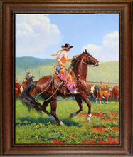 Top Hand in the Pink Chaps