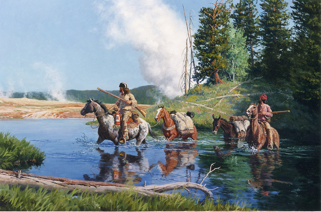 Crossing the Firehole