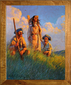 Sacagawea - Her First Glimpse Of The Beaverhead